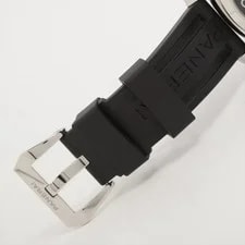 Panerai Luminor Base Logo PAM00773 SS & Rubber Stem-winder Black Dial 4