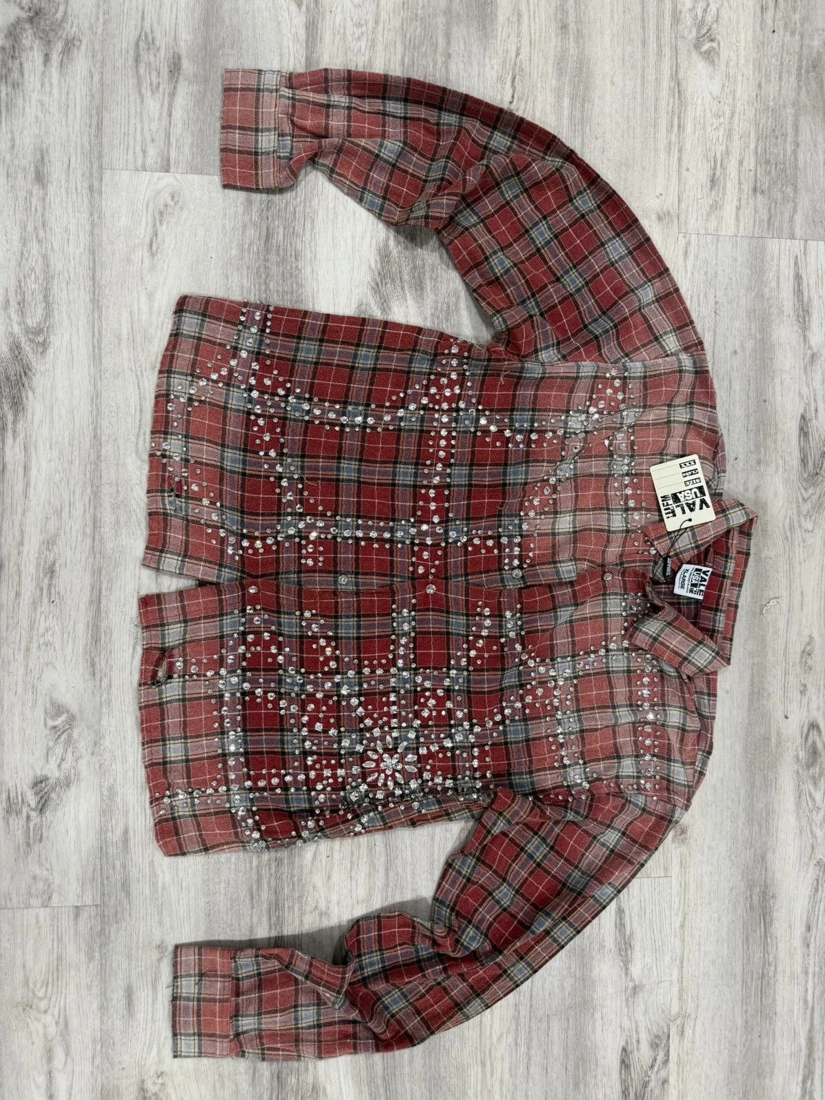 Vale Iced Out Flannel — streetwear — resale