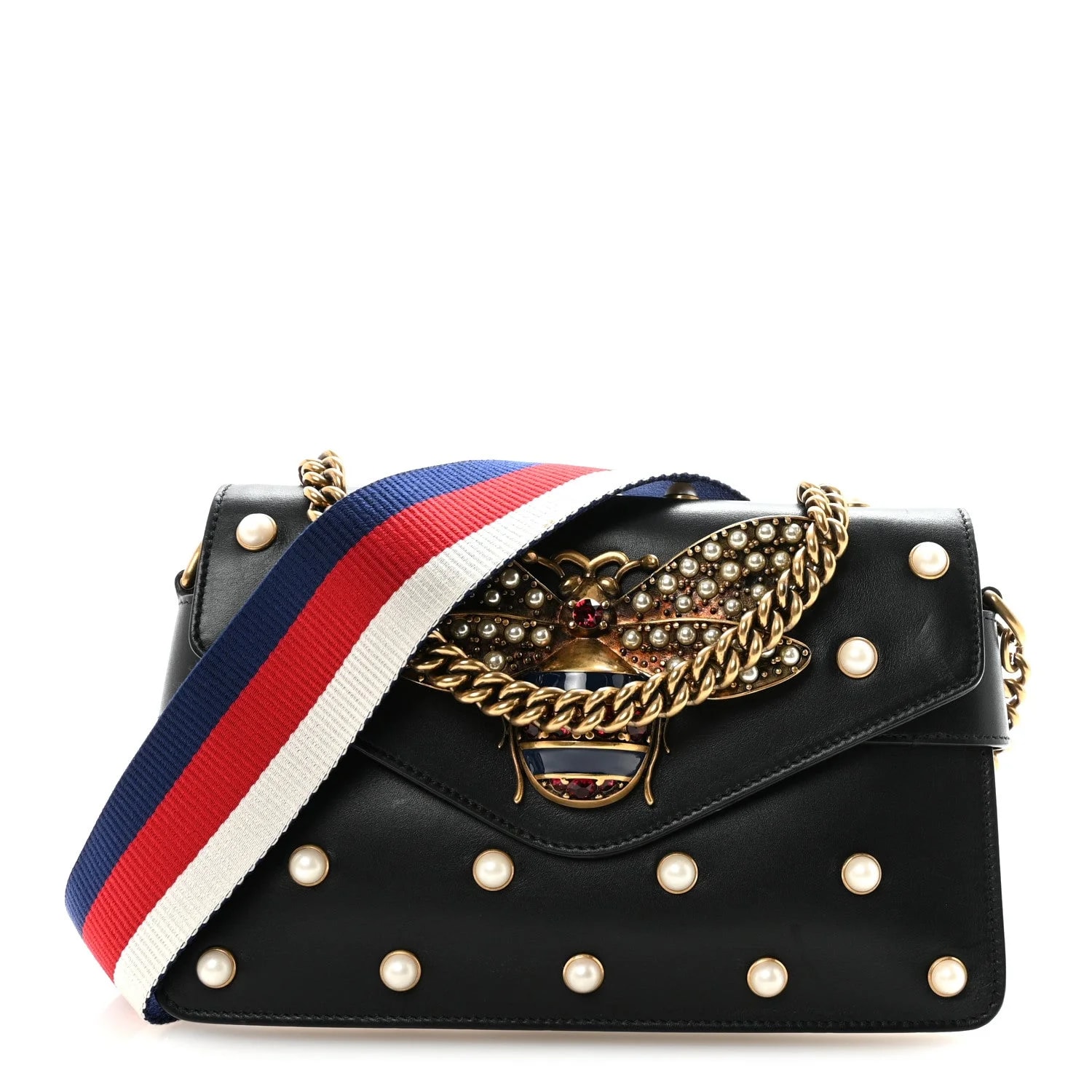 Gucci — Studded Mini Queen Margaret Broadway — Handbag — resale