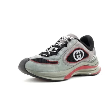 Gucci — Run Technical Fabric and — Sneaker — resale