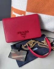 Prada — Prada WOC Chain Crossbody GHW — Handbag — resale