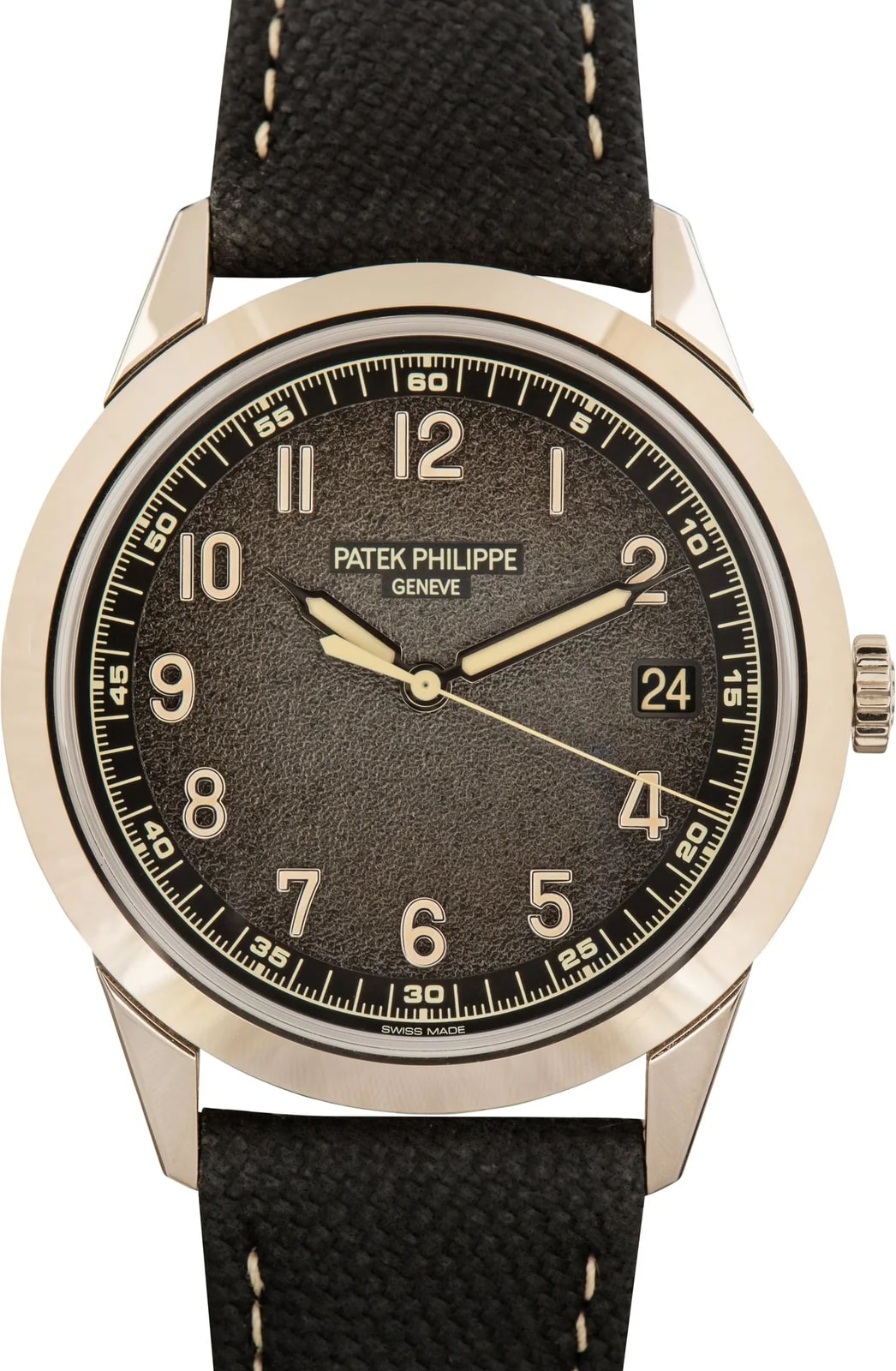 Patek Philippe — Patek Philippe Calatrava Charcoal Gray Dial — Watch — resale