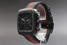 [ W/ Case] Gucci 131.2 YA131202 G-Coupe Chronograph Quartz 3