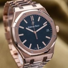 Audemars Piguet Royal Oak Rose Gold Black Dial 41mm - AP 15500OR 3
