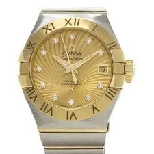 Omega — Omega Constellation 123.20.27.20.58.001 Yellow Gold Stainless Steel 27mm #SNW623 — Watch — resale