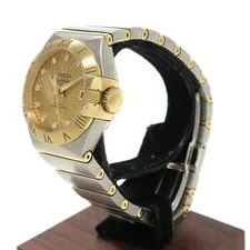 Omega Constellation 123.20.27.20.58.001 Yellow Gold Stainless Steel 27mm #SNW623 2