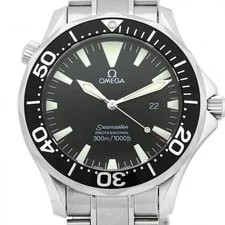 Omega — Omega Seamaster Professional Diver 2264.50.00 Quartz Black Dial Warranty — Watch — resale