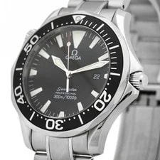 Omega Seamaster Professional Diver 2264.50.00 Quartz Black Dial Warranty 4