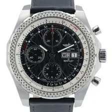 Breitling Bentley GT Black Dial Stainless Steel 44mm Automatic A13363 2