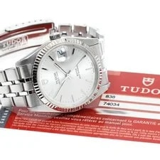 Tudor — Tudor Prince Date 74034 34mm Stainless Steel / White Gold Silver #C22499 — Watch — resale