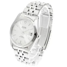 Tudor Prince Date 74034 34mm Stainless Steel / White Gold Silver #C22499 2