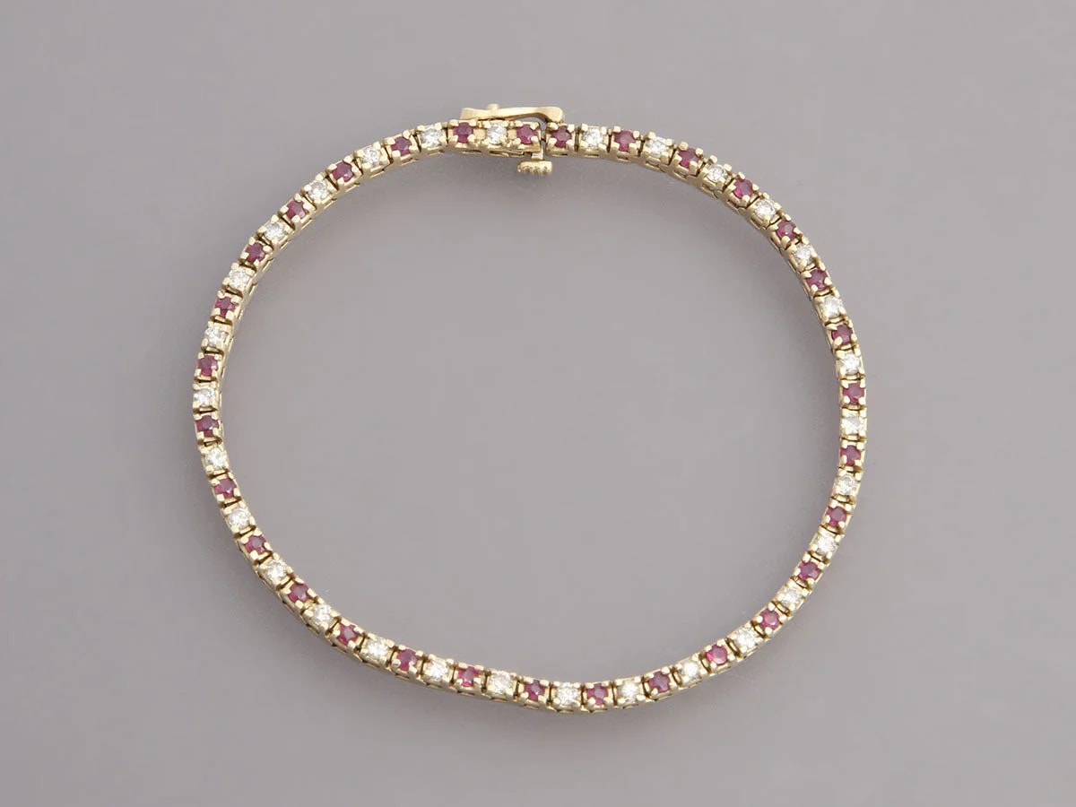 14K Yellow Gold and Tennis 2