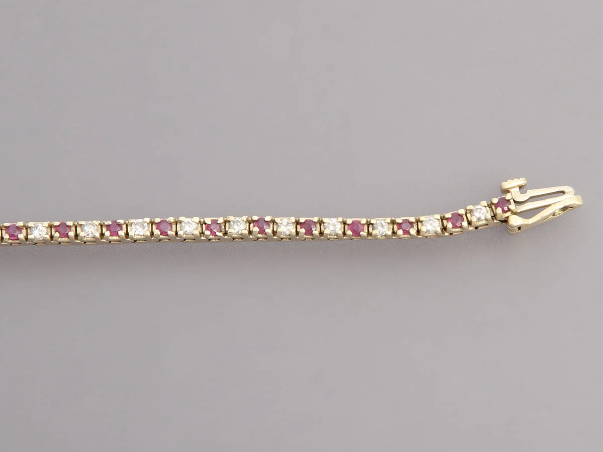 14K Yellow Gold and Tennis 4