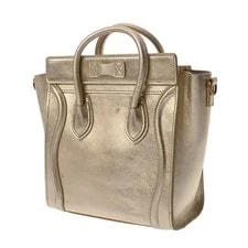 Celine Luggage 189243HSC Calf Metallic 2