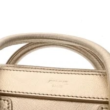 Celine Luggage 189243HSC Calf Metallic 4