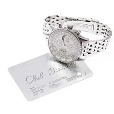 Breitling Navitimer Olympus A19340 Moon Phase Silver Dial Automatic 's_952096 2