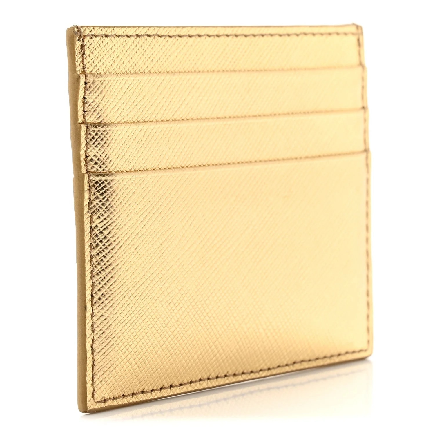 Metallic Triangle Card Holder Platino 3