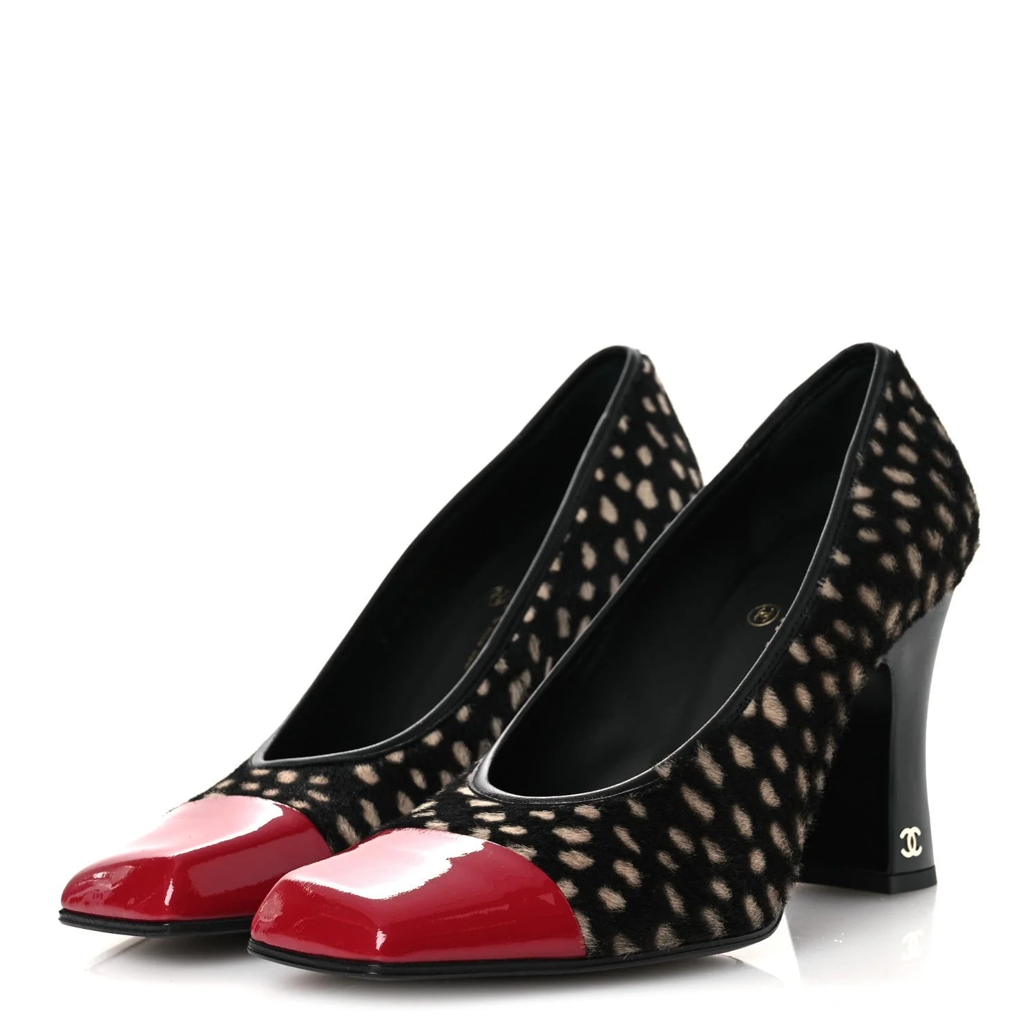 Pony Hair Cap Toe 40 Dark 4