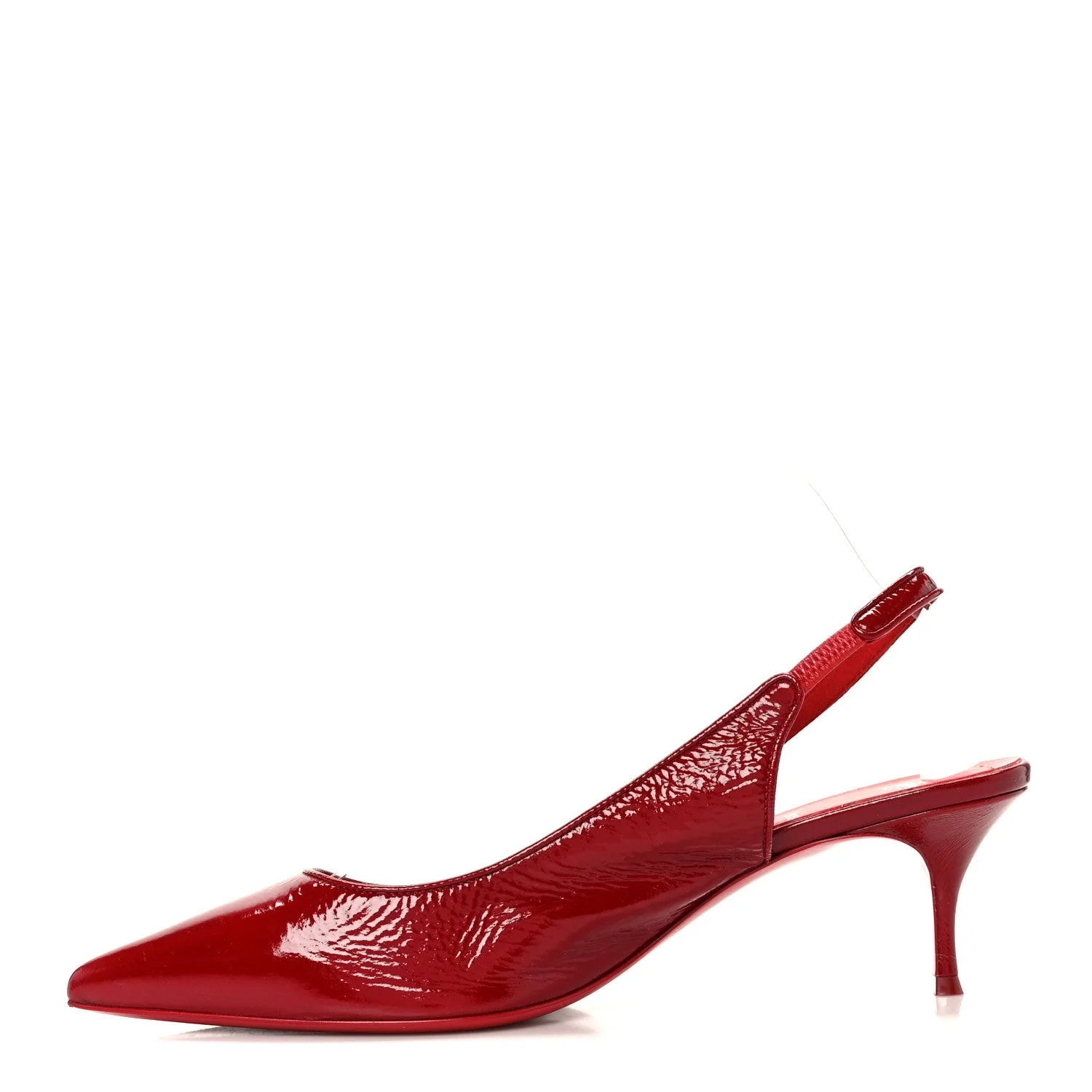 Christian Louboutin — Vogue Sporty Kate 55 Slingback 40.5 Loubi — Designer Shoe — resale