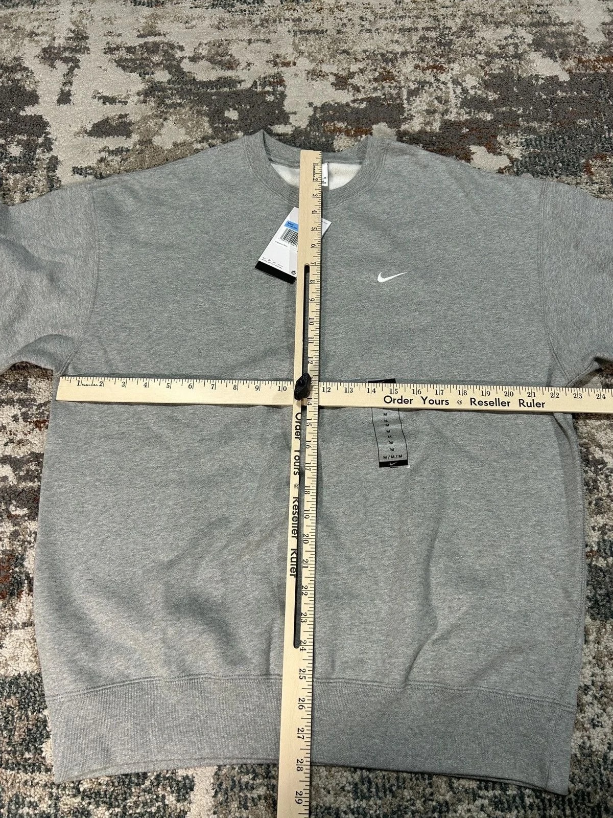 Nike — Nike Embroidered Swoosh Sweatshirt — streetwear — resale