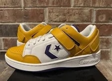Size 11.5 Converse Weapon Low Ox Engineered Garments Lakers A19690C 3