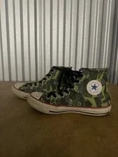 2011 Gorillaz Converse Chuck Taylor High Top Camo Sz 4 Womans 3