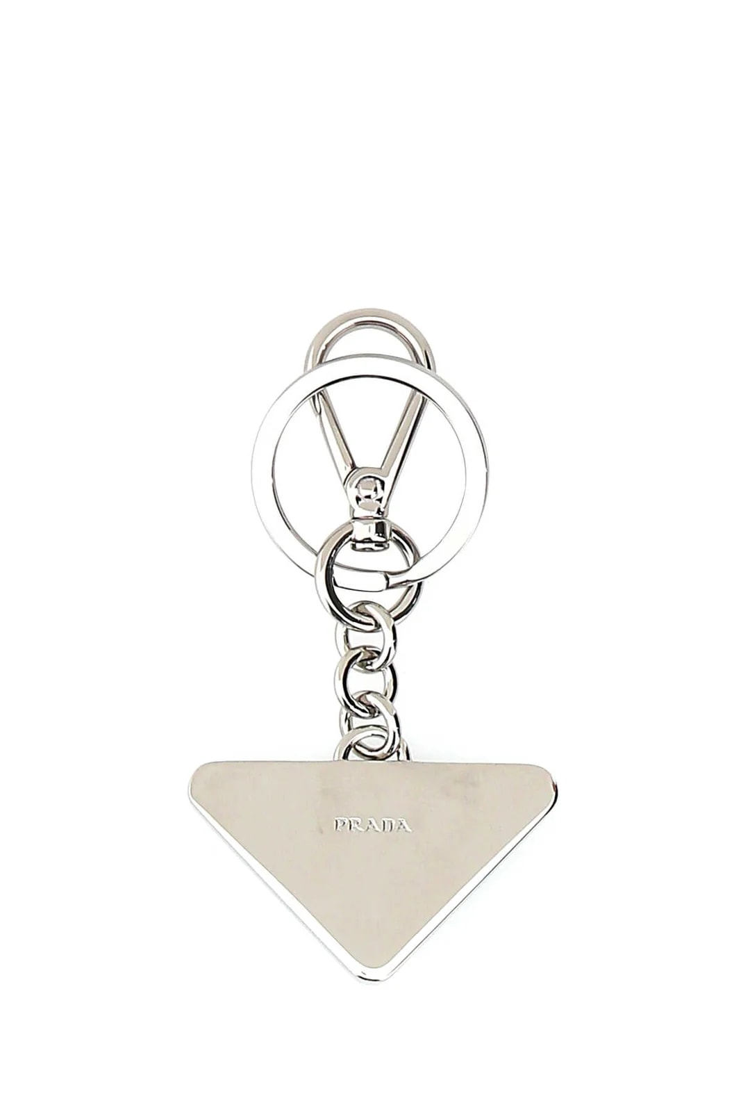 Prada Milano Key Case — Acciaio-vitello Keychains 2