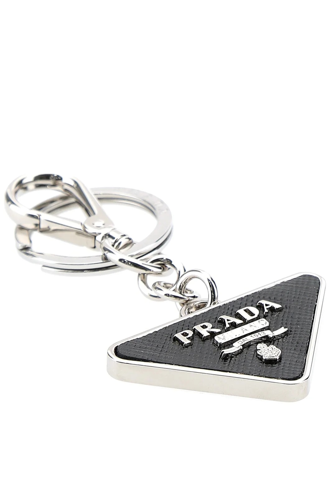 Prada Milano Key Case — Acciaio-vitello Keychains 3