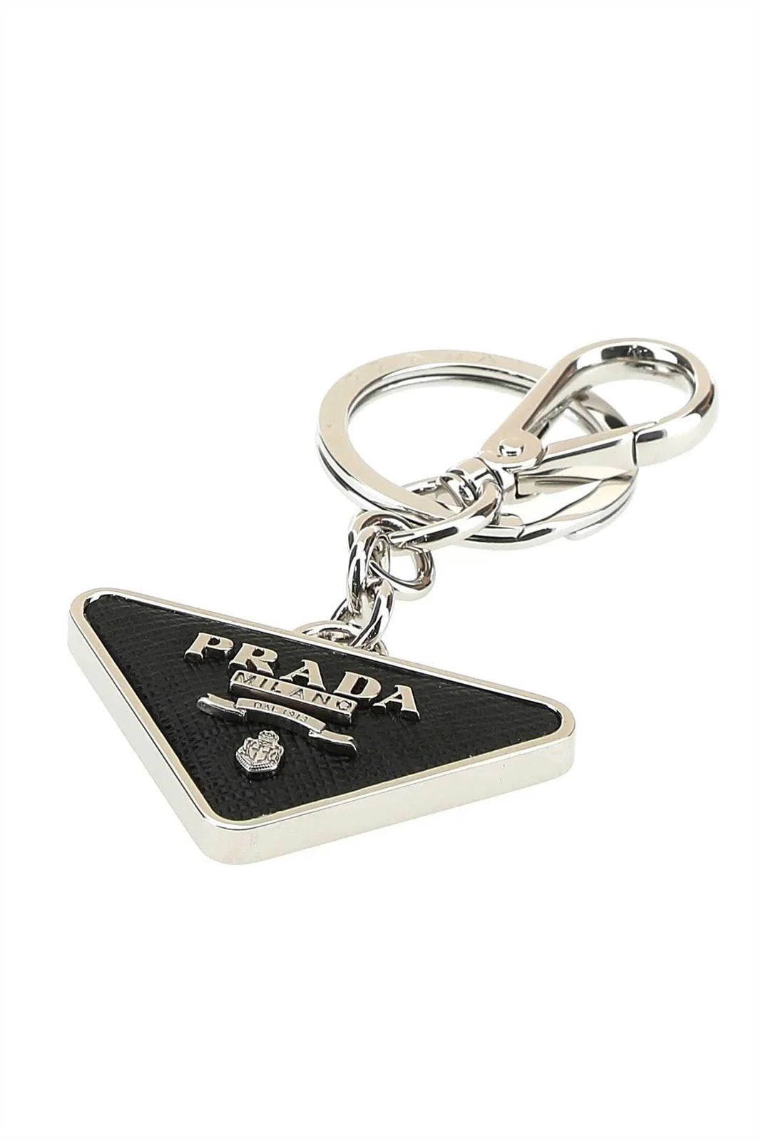 Prada Milano Key Case — Acciaio-vitello Keychains 4