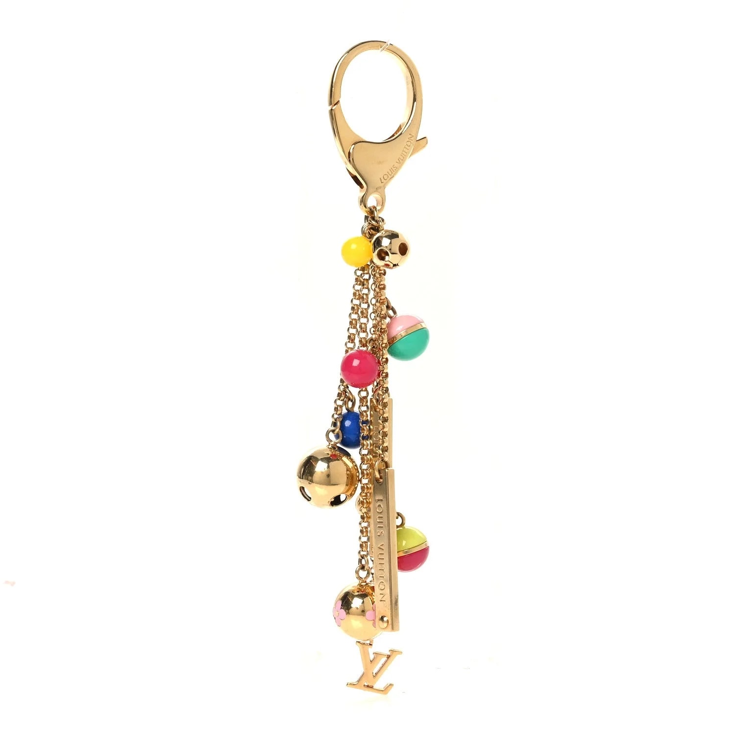 Louis Vuitton — Grelots Bag Charm Key Ring — Accessory — resale