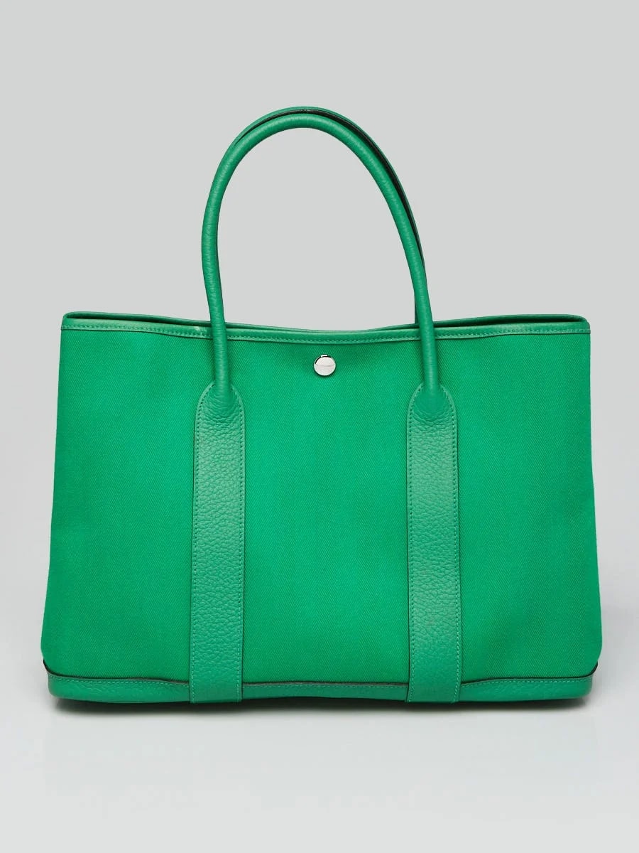 Hermès — Hermes Bambou and Garden Party 36 — Handbag — resale