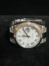 2019 Rolex Datejust 126300 White Roman Dial SS Jubilee WIth Papers 41mm 4