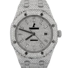 Audemars Piguet — Audemars Piguet Royal Oak Diamond Stainless Steel 41mm 15400 — Watch — resale