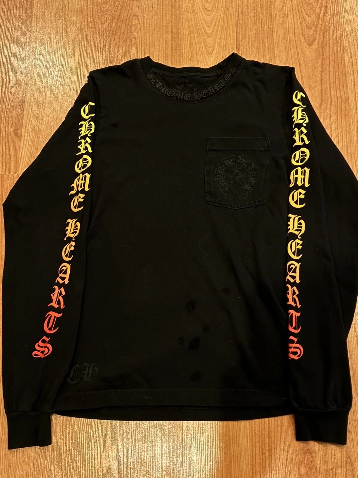 Chrome Hearts — Hearts Limited Horseshoe Collar LS — streetwear — resale