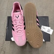 Adidas Samba Lionel Messi Inter Miami CF Debossed Home Kit / NEW 3