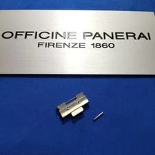 Panerai Original 20mm SS Glossy Bracelet Belt for Officine From Japan 2