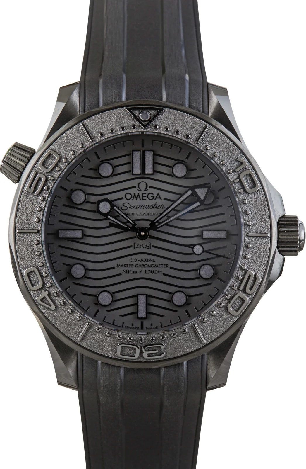Omega — Black Ceramic Omega Seamaster Diver 300M — Watch — resale