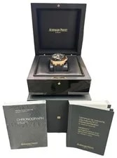 2013 Papers Audemars Piguet Royal Oak Offshore 18K Gold Ceramic 44mm 26400RO BOX 2