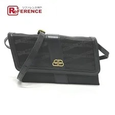 Balenciaga — Balenciaga 580161 Logo Shift M 2WAY Leathe — Handbag — resale