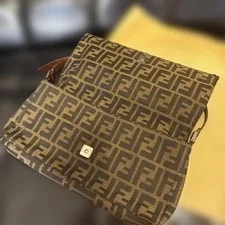 Fendi Pattern Flap Handle From Japan 2
