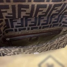 Fendi Pattern Flap Handle From Japan 3