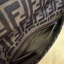 Fendi Pattern Flap Handle From Japan 4