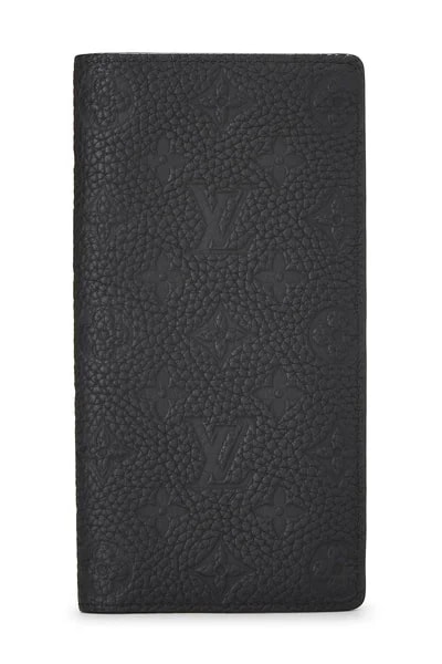 Louis Vuitton — Taurillon Brazza Vertical Wallet — Accessory — resale