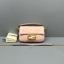 Fendi — Fendi Baguette Mini Light Embossed Crossbody Duty Paid — Handbag — resale