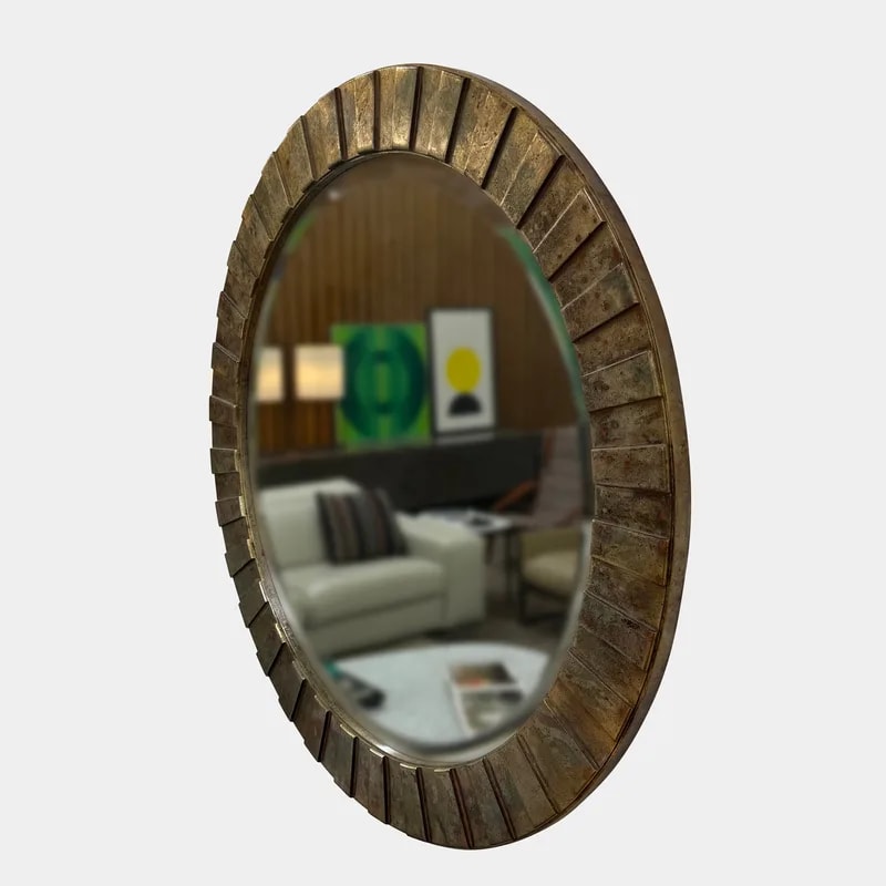 Brutalist Mirror 1980s — decorative_object — resale
