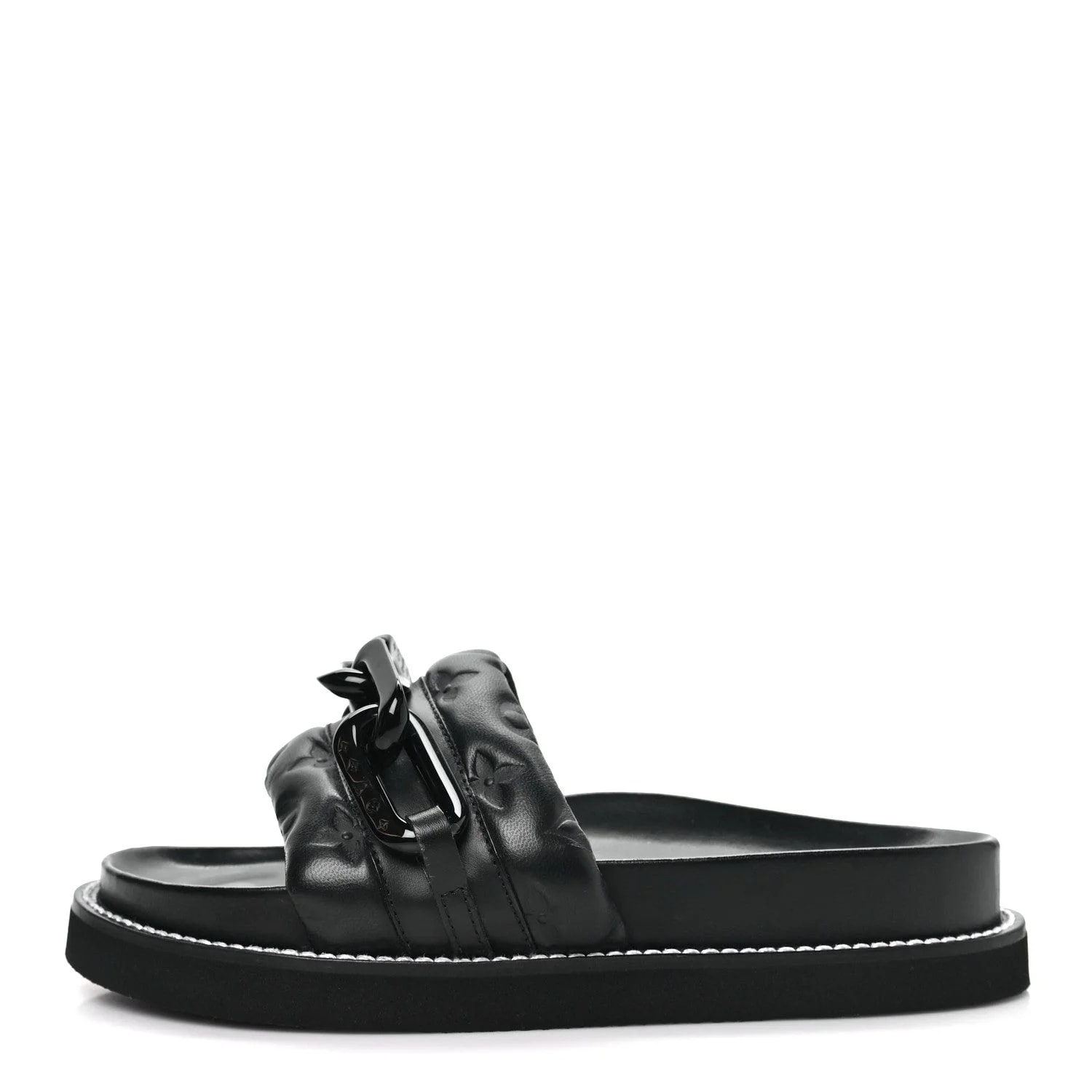 Louis Vuitton — Embossed Sunset Comfort Mule 37 — Designer Shoe — resale