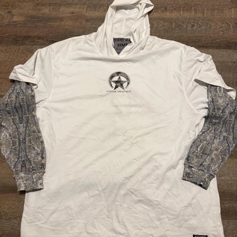 Survival Camp Hooded T-Shirt (Camo) 3