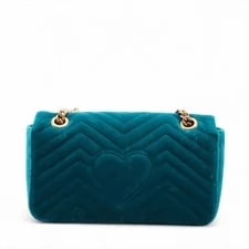 Gucci GG Marmont X Rhinestone Chain 443497 2