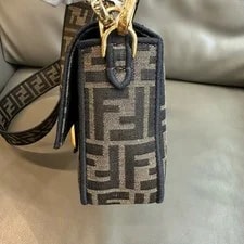 Fendi Baguette 1974 Crossbody Medium Auth 4