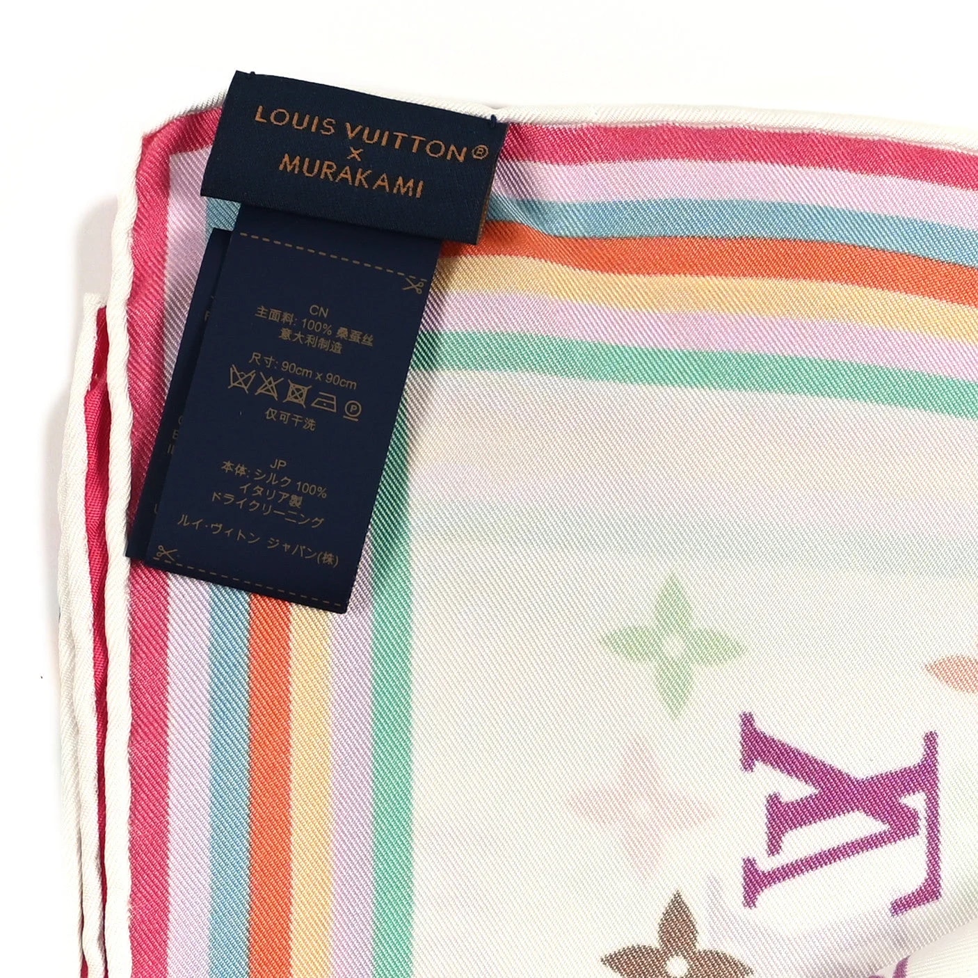 X TM Square Scarf 90 3